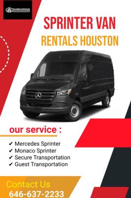 Sprinter Van Rentals Houston- Your Luxurious Travel Solution 