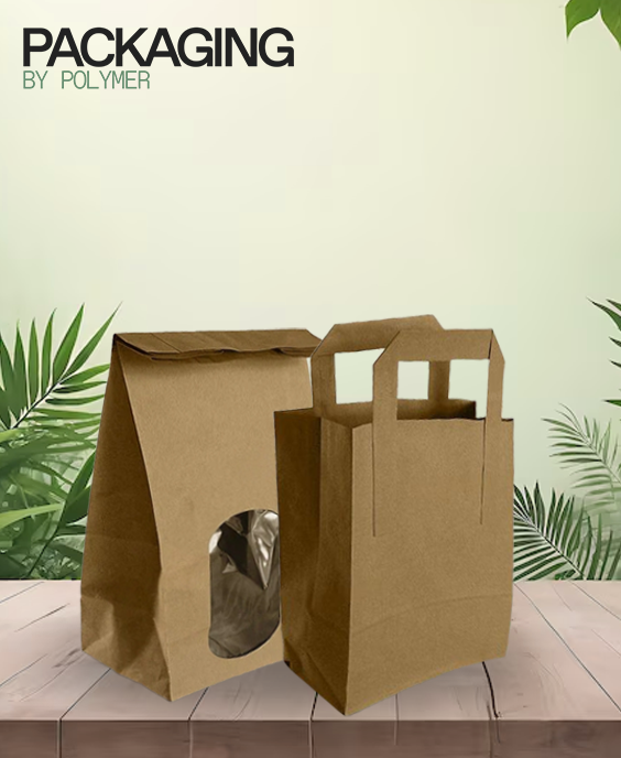 Eco-Friendly Paper Bags & Durable Plastic Carrier Bags From Packaging By Polymer