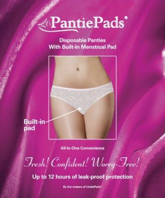 Flow freely. Feel confident. PantiePads Underwear for Menstruation