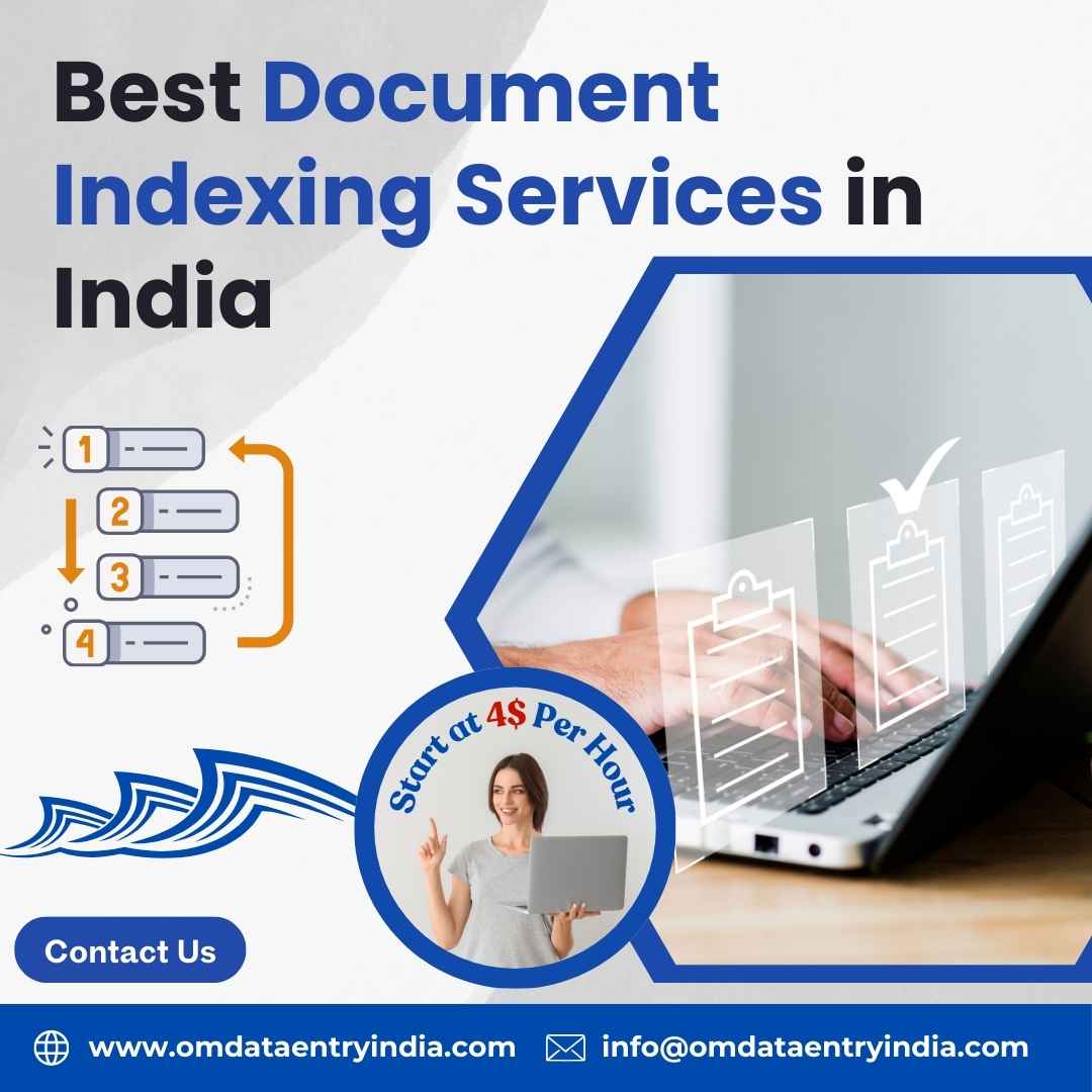 Outsource Document Indexing Services in India