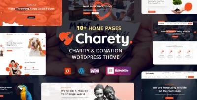 Charety - The Ultimate Charity & Donation WordPress Theme