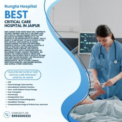 Rungta Hospital The Best Critical Care Hospital in Jaipur