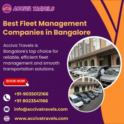 Best Fleet Management Companies in Bangalore