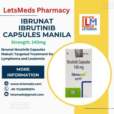 Buy Indian Ibrutinib 140mg Capsules Lowest Cost Cebu City Philippines