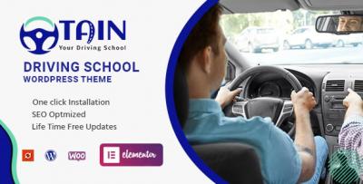 Tain - The Ultimate Driving School WordPress Theme