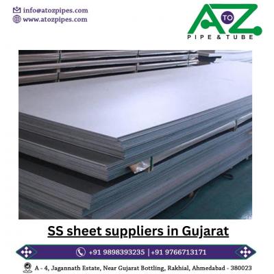 Best SS Sheet Suppliers in Gujarat for High-Quality Stainless Steel