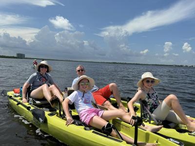 Explore the beauty of Big Hickory Island on a Hobie Kayak Tour! 