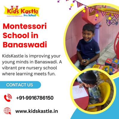 Montessori School in Banaswadi | Kidskastle 