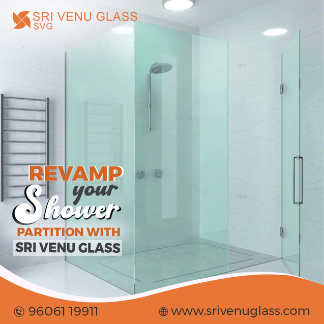 shower glass partition - Bangalore Interior Designing