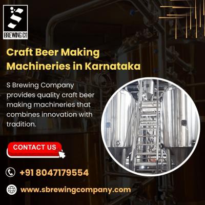 Craft Beer Making Machineries in Karnataka