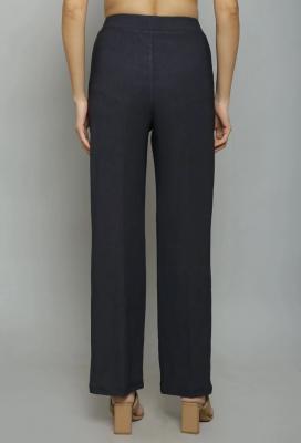 Charcoal Straight Leg Trousers - Gurgaon Clothing