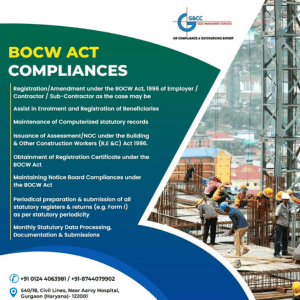 Bocw Act Compliance Service Mumbai - Delhi Professional Services