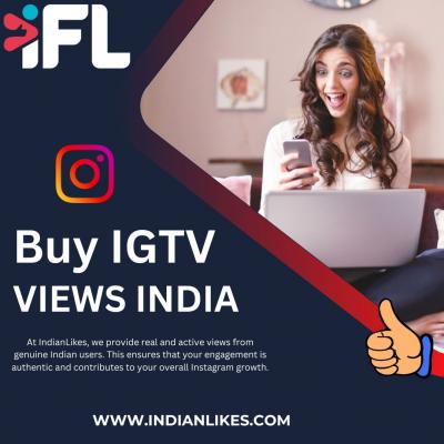 Buy IGTV Views India - IndianLikes - Delhi Other