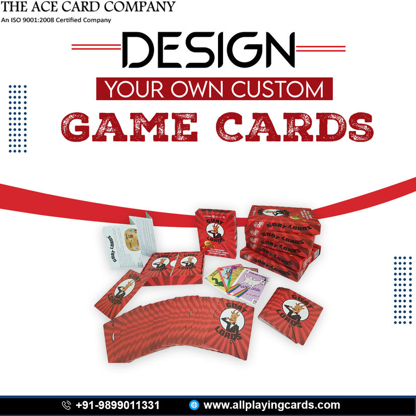 Design Your Own Custom Game Cards - New York Other