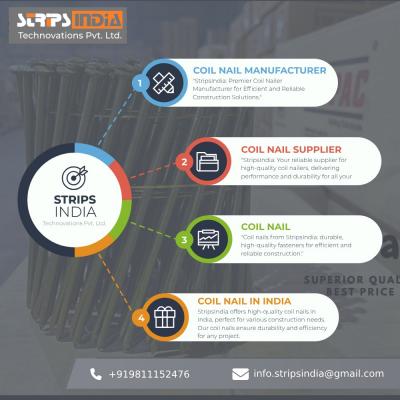 Quality and Innovation in Coil Nails: Stripsindia's Commitment