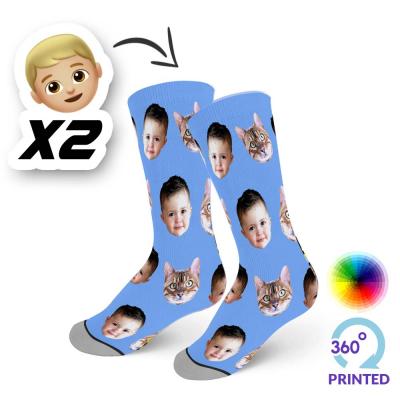 Personalised Photo Socks Australia - Brisbane Clothing