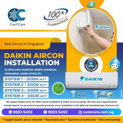 Aircon Installation - Singapore Region Maintenance, Repair