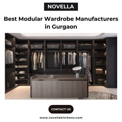 Best Modular Wardrobe Manufacturers in Gurgaon - Novella Kitchens