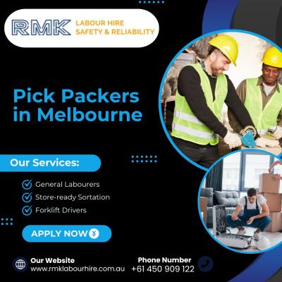 Pick Packers in Melbourne - Melbourne Other