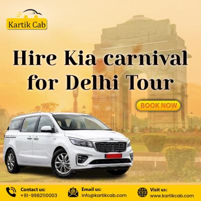 Ride in Style: Kia Carnival Rental Services in Delhi