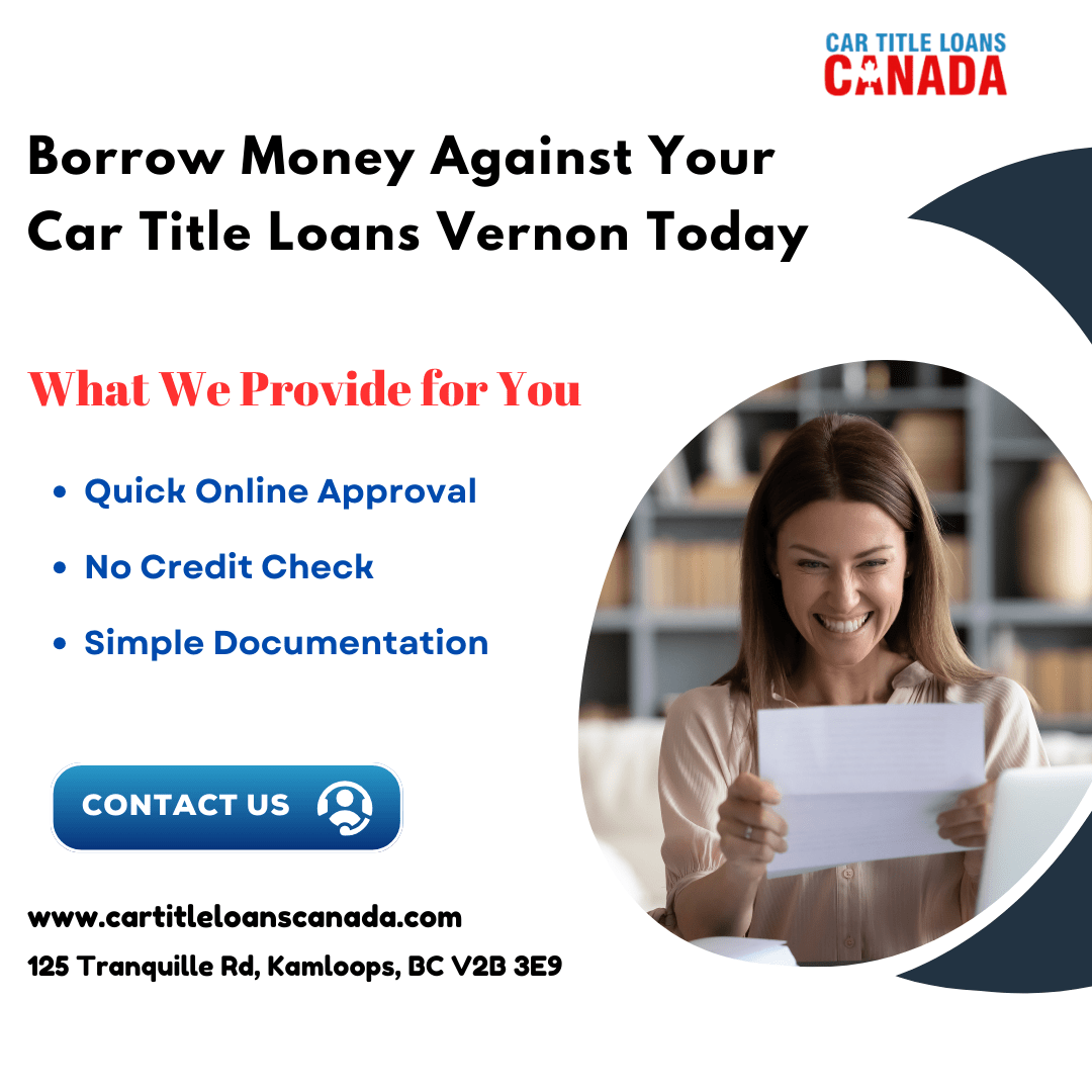 Car Title Loans Vernon | Online Loans - Speedy Cash