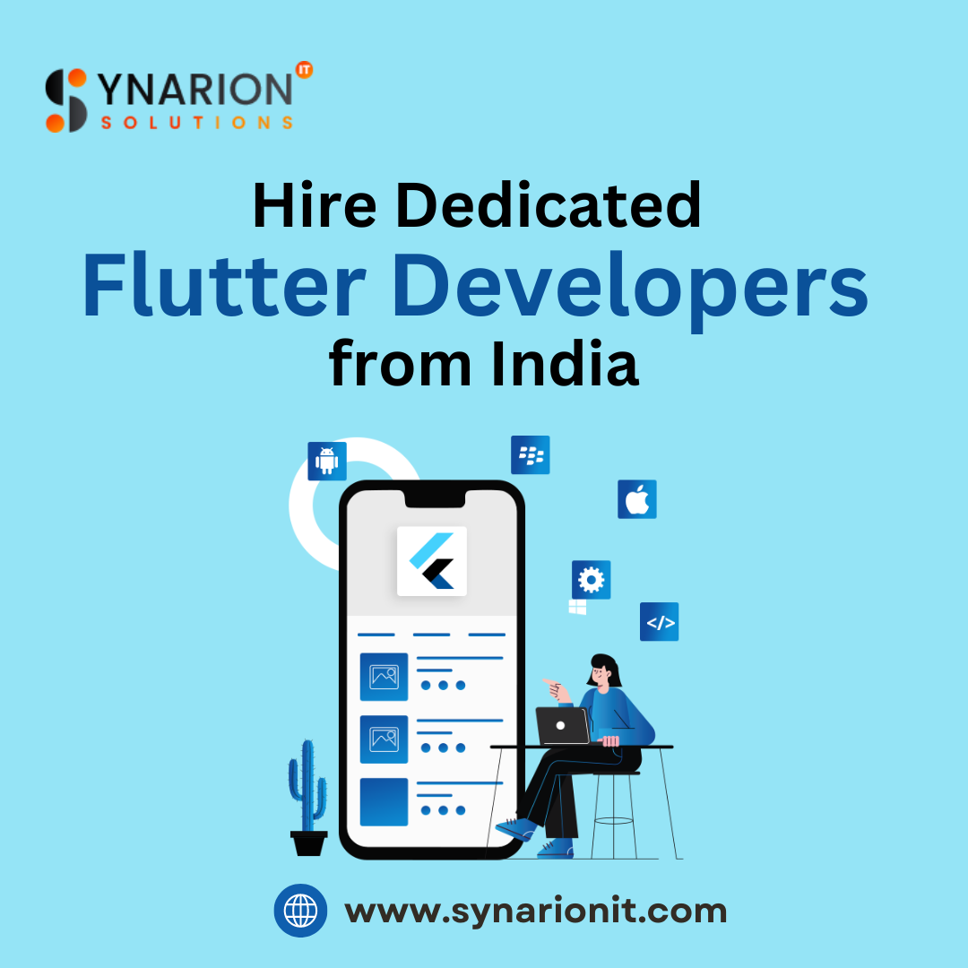 Hire Dedicated Flutter Developers from India