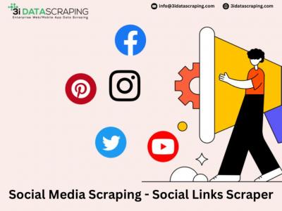 Social Media Scraping - Social Links Scraper