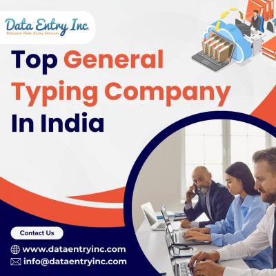 Best General Typing Services in India