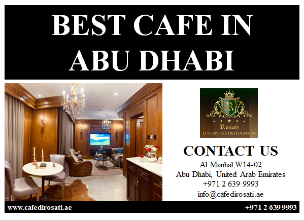 Best cafe in abu dhabi - Dubai Other