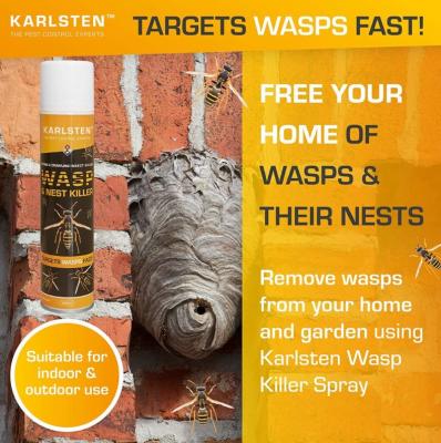 Karlsten Wasp Nest Removal Spray 300ml - Fast and Effective