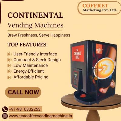 Continental Tea Coffee Vending Machine: Perfect Brew Every Time