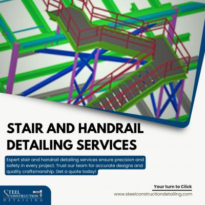 Accurate and Reliable Stair and Handrail Detailing Services in Minnesota, USA