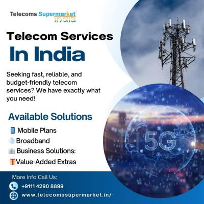 Affordable Telecom Services in India | Telecoms Supermarket