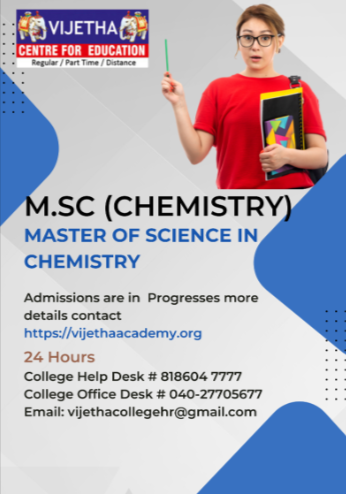 M.Sc. Chemistry Course in Hyderabad