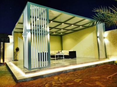 Aluminum Pergola - Dubai Interior Designing