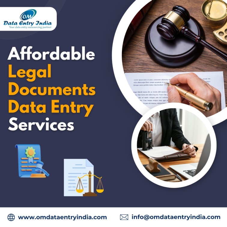 Best Legal Documents Data Entry Services in India