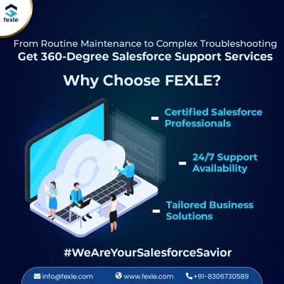 Reliable Salesforce Support and Maintenance Services by FEXLE Services