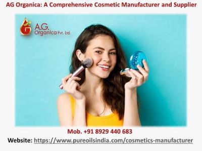 AG Organica: Your Trusted Cosmetics Manufacturer and Wholesale Supplier