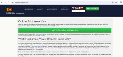 FOR CZECH CITIZENS - SRILANKA Sri Lankan Visa Online Application Center