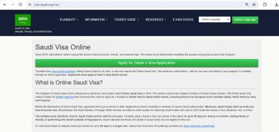 FOR CZECH CITIZENS - SAUDI Kingdom of Saudi Arabia Official Visa Online