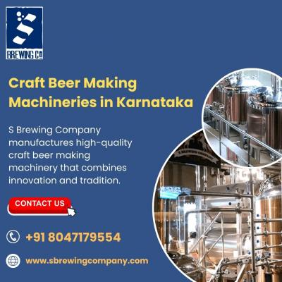 Craft Beer Making Machineries in Karnataka