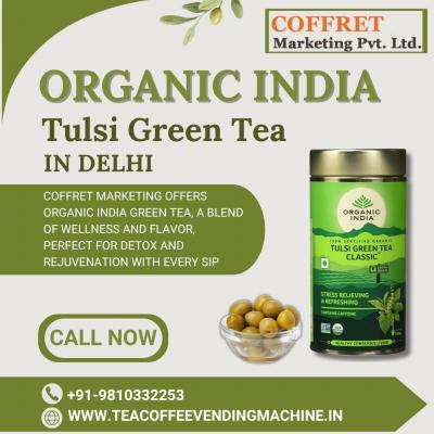 Shop Organic India Green Tea in Delhi – Boost Health with Every Cup