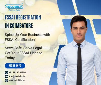 FSSAI registration in Coimbatore | How can I apply for FSSAI in Tamilnadu