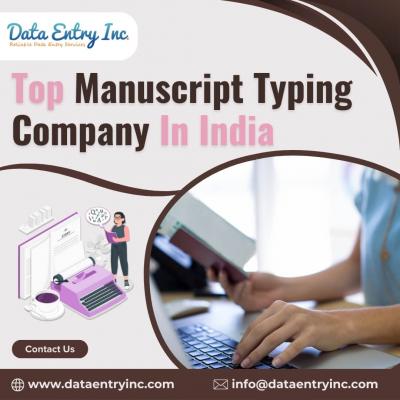 Best Manuscript Typing Services in India