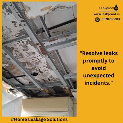 Resolve leaks promptly to avoid unexpected incidents - Home leakage Solutions