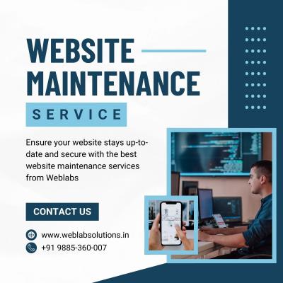 Keep Your Website Flawless: Premier Website Maintenance Company - Weblabs