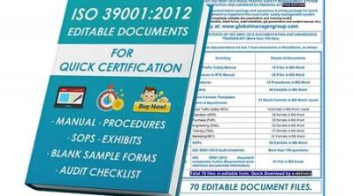 ISO 39001 Certification Consultant in India