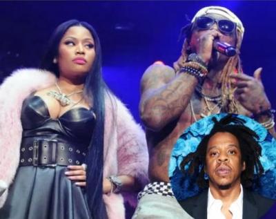 Nicki Minaj Throws Shade at Jay-Z Over Super Bowl Halftime Show Snub