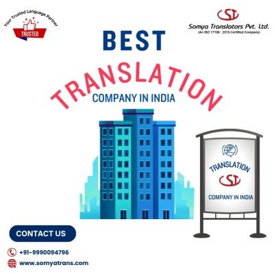 Leading Translation Company in India : Somya Translators