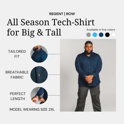 Explore Big and tall men's Shirts